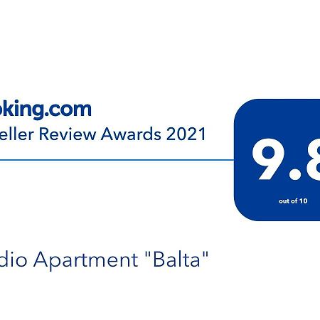 Studio Apartment "Balta" Połąga Zewnętrze zdjęcie